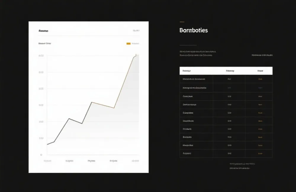走势图与表格的示意图